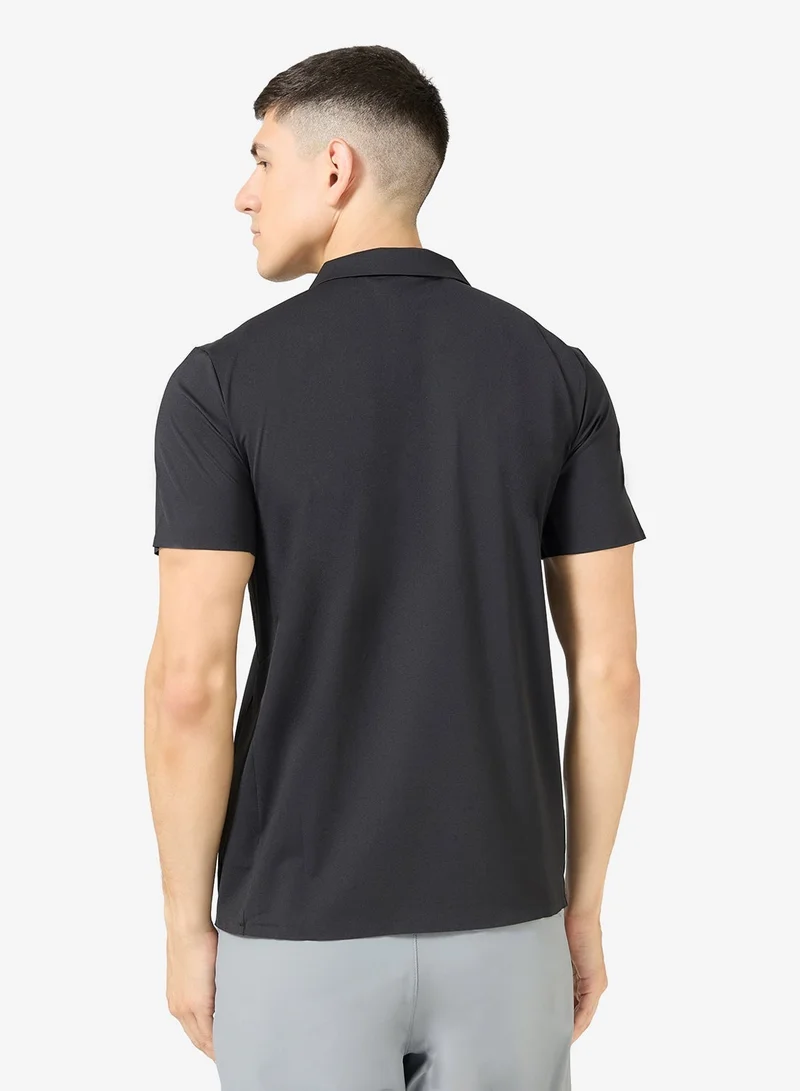 انتا تي شيرت قصير أسود